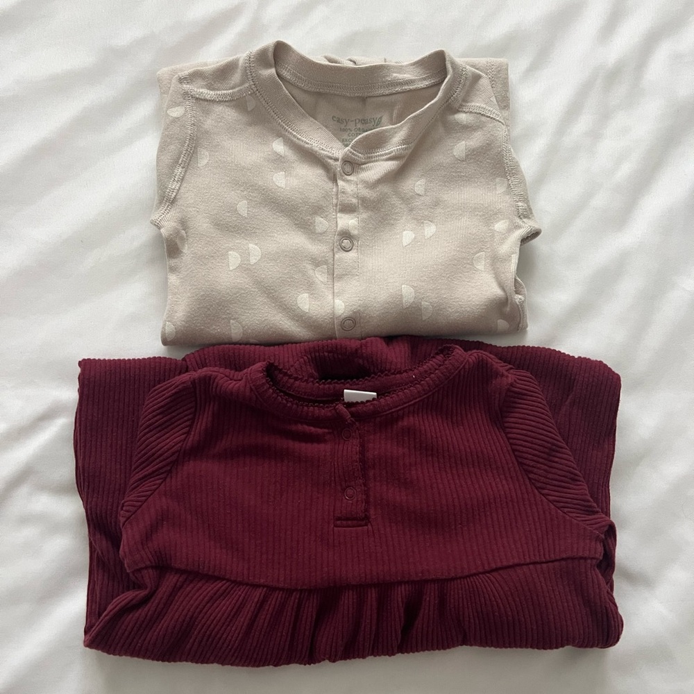 Set of 2 size 18-24 and 24 mo pajamas